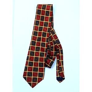 Kenneth Charles Geometric Tie Men’s Classic Pattern Necktie Business Formal